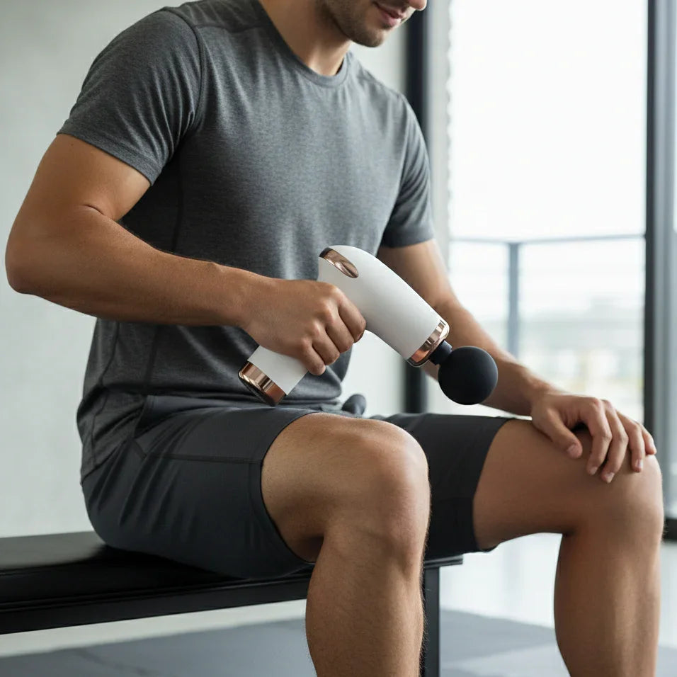 PulsePro™ Mini Deep Tissue Massage Gun for Muscle Recovery - Instant Pain Relief & Quiet Operation