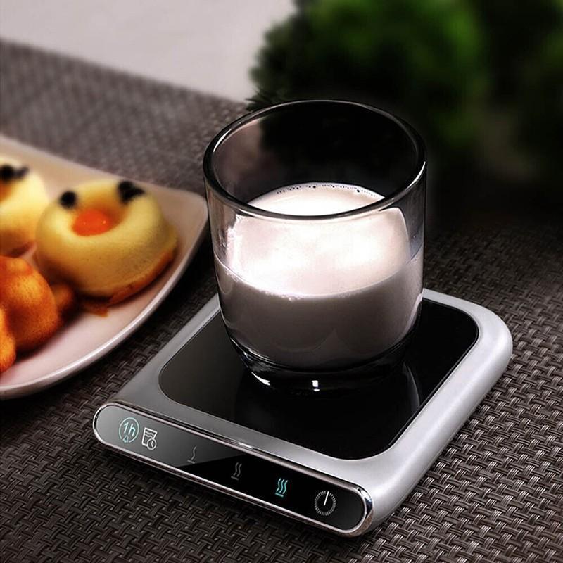 USB Electric Coffee Mug Warmer for Desks - Smart Cup Heating Pad with Multi Temp Selection