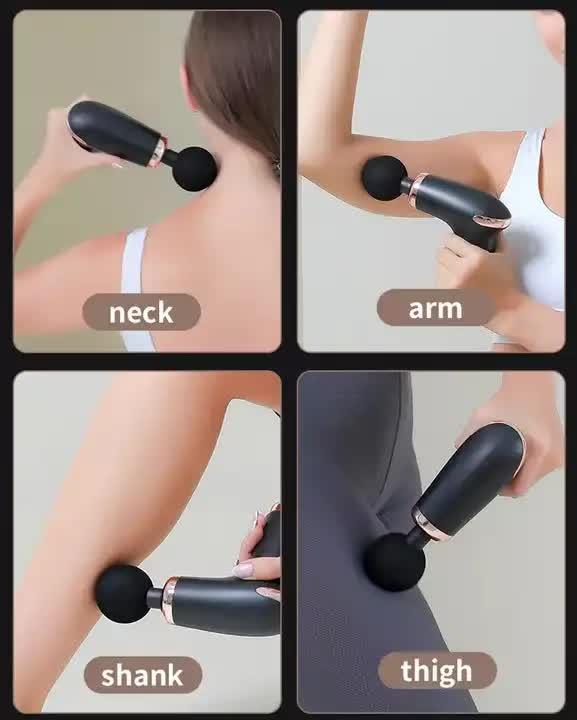 PulsePro™ Mini Deep Tissue Massage Gun for Muscle Recovery - Instant Pain Relief & Quiet Operation