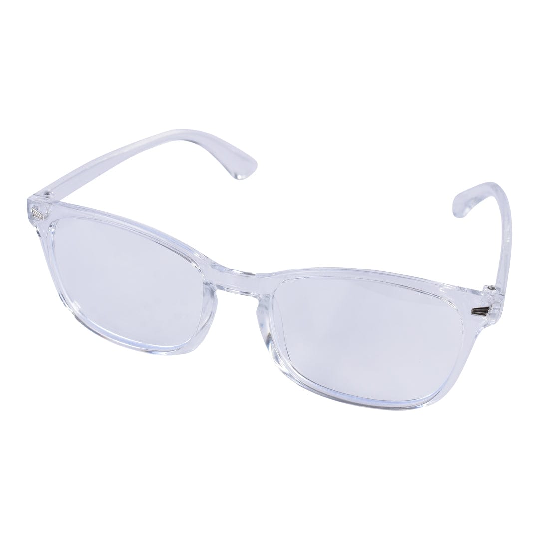 Clear Lens Blue Light Blocking Glasses for Computer Use - Anti Eye Strain & HEV Light Protection